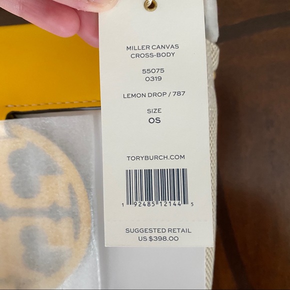 ⛔️SOLD⛔️Tory Burch Miller Canvas Crossbody - Picture 6 of 8